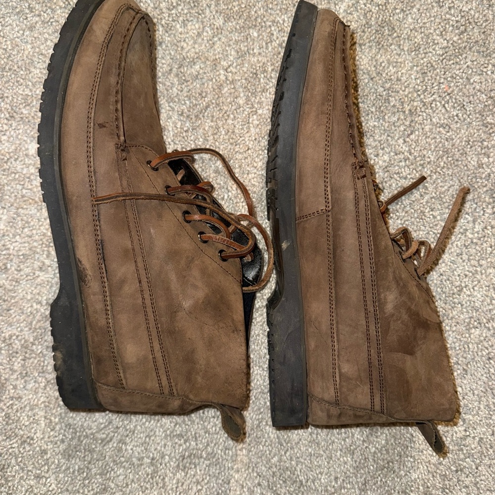 Newsport brown leather boots